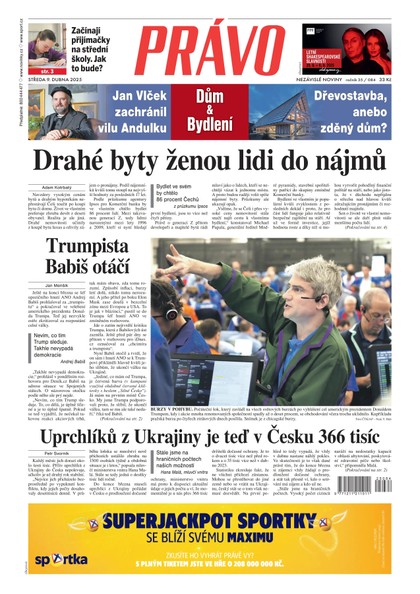 E-magazín Deník Právo - 9.4.2025 - Borgis, a.s.