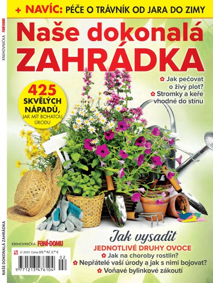 E-magazín Knihovnička Paní domu - Zahrádkář 2/2025 - RF Hobby