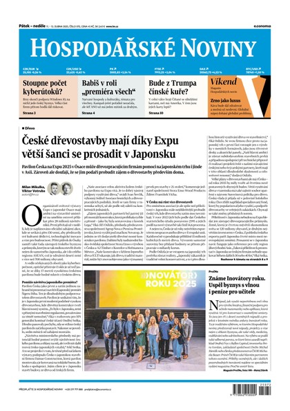 E-magazín HN 072 - 11.4.2025 - Economia, a.s.