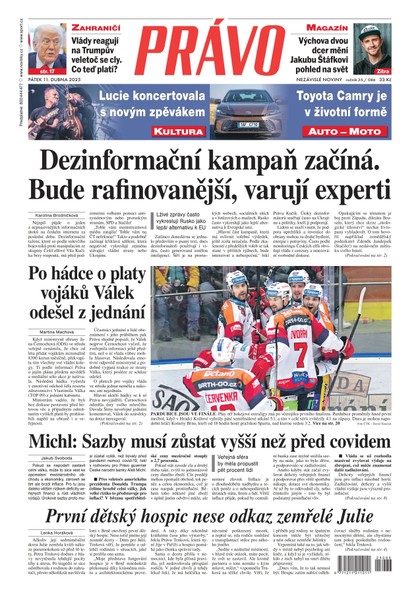 E-magazín Deník Právo - 11.4.2025 - Borgis, a.s.