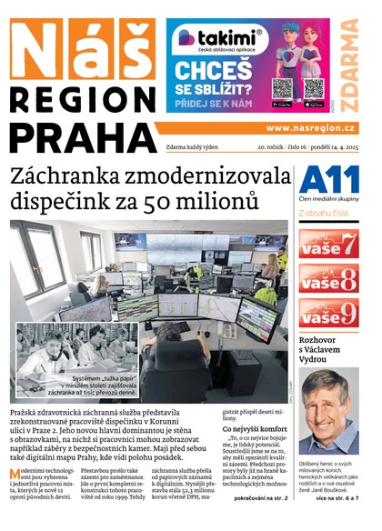 E-magazín Náš Region - Praha 16/2025 - A 11 s.r.o.