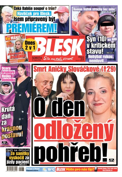 E-magazín Blesk - 12.04.2025 - CZECH NEWS CENTER a. s.