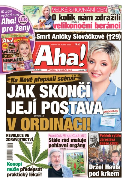 E-magazín AHA! - 14.04.2025 - CZECH NEWS CENTER a. s.