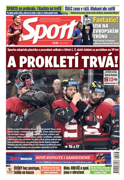 E-magazín Sport - 14.04.2025 - CZECH NEWS CENTER a. s.