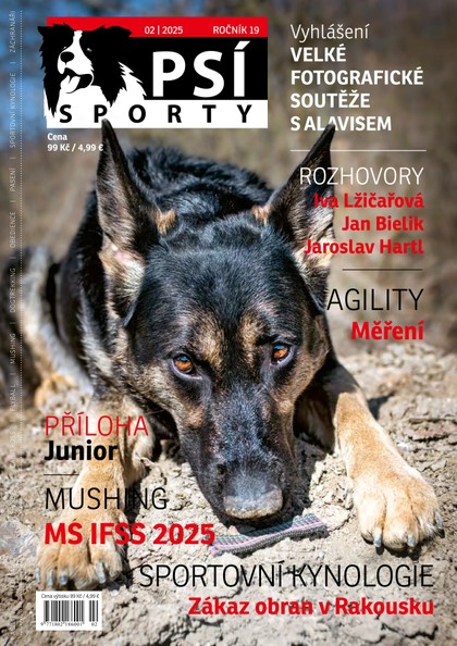 E-magazín Psí sporty 2/2025 - Jakub Štýbr