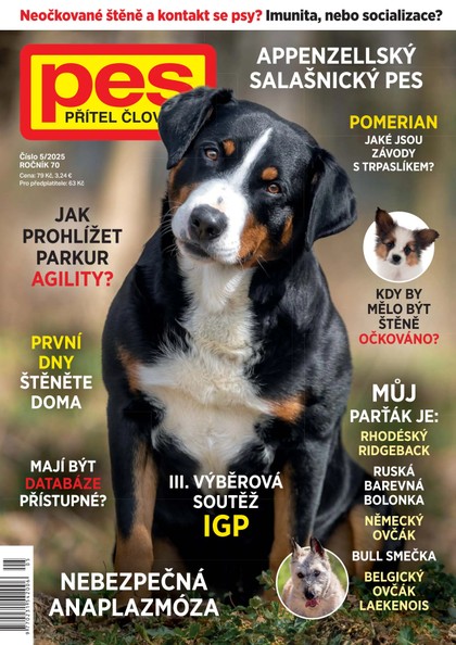 E-magazín Pes přítel člověka 5/2025 - Pražská vydavatelská společnost
