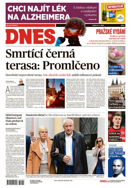 E-magazín MF DNES - 16.04.2025 - MAFRA, a.s.
