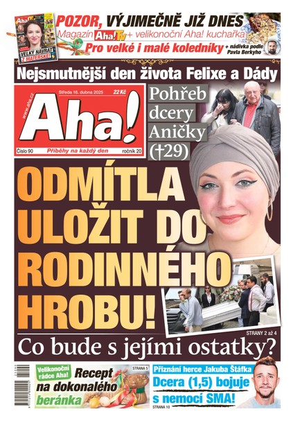 E-magazín AHA! - 16.04.2025 - CZECH NEWS CENTER a. s.