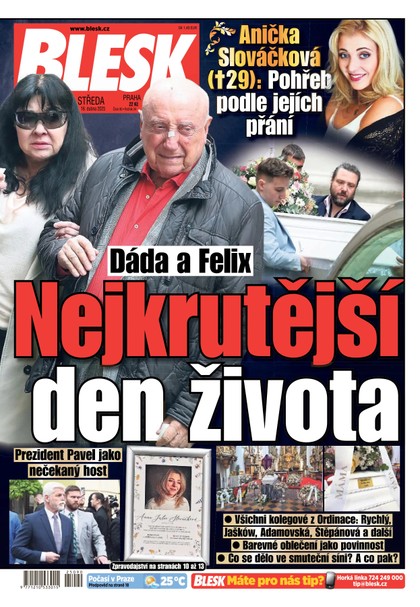 E-magazín Blesk - 16.04.2025 - CZECH NEWS CENTER a. s.