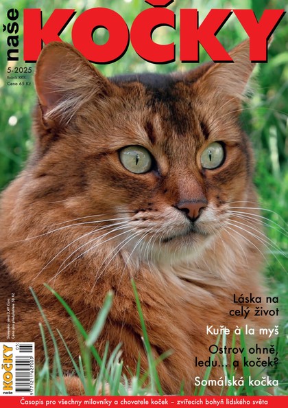 E-magazín Naše kočky, 05-2025 - Nakladatelství Minerva CZ, s. r. o.
