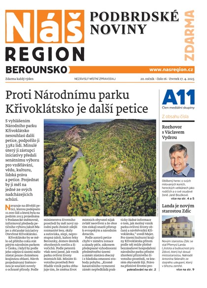 E-magazín Náš Region - Berounsko 16/2025 - A 11 s.r.o.