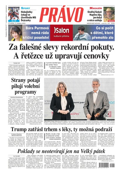 E-magazín Deník Právo - 17.4.2025 - Borgis, a.s.