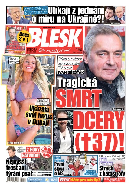 E-magazín Blesk - 19.04.2025 - CZECH NEWS CENTER a. s.