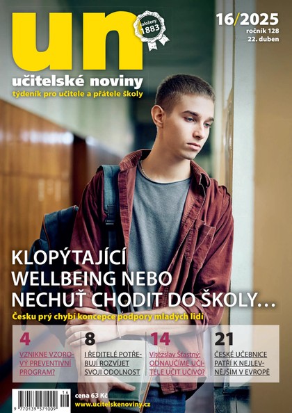 E-magazín Učitelské noviny 16/2025 - GNOSIS s.r.o.