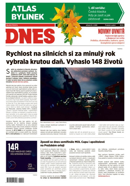 E-magazín MF DNES - 23.04.2025 - MAFRA, a.s.