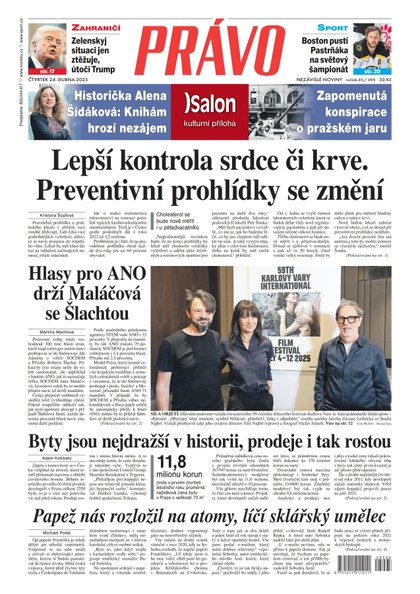 E-magazín Deník Právo - 24.4.2025 - Borgis, a.s.