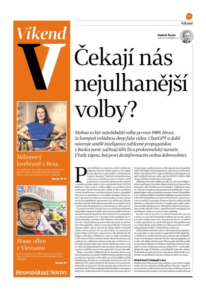 E-magazín HN 080 - 25.4.2025 Víkend - Economia, a.s.