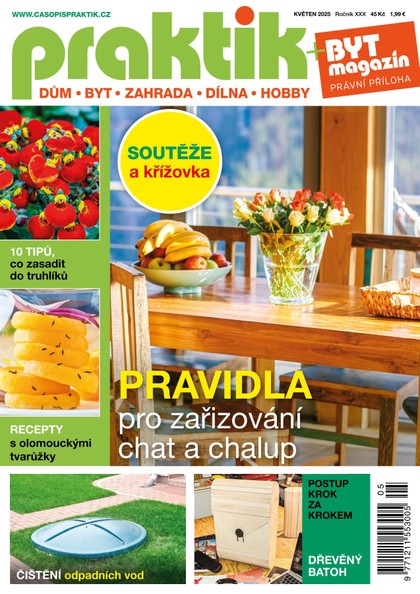 E-magazín PRAKTIK & příloha Byt magazín 5/2025 - Pražská vydavatelská společnost