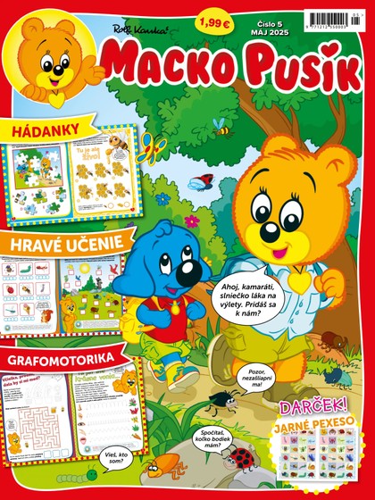 E-magazín Macko Pusík 5/2025 - Pražská vydavatelská společnost