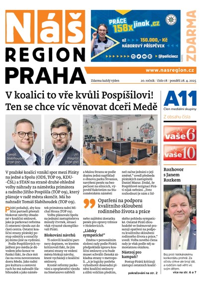 E-magazín Náš Region - Praha 18/2025 - A 11 s.r.o.
