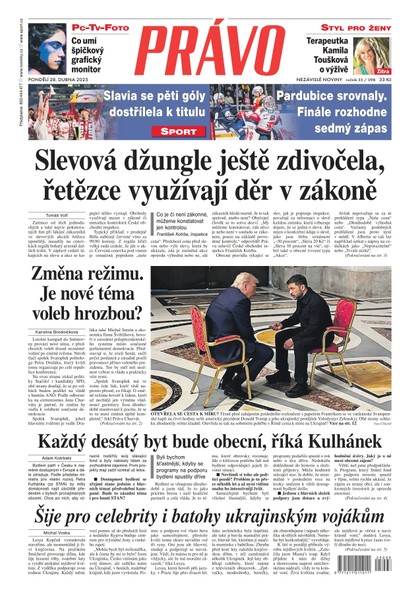 E-magazín Deník Právo - 28.4.2025 - Borgis, a.s.