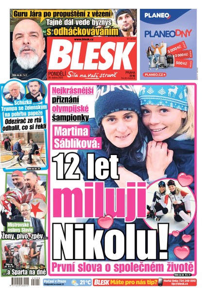 E-magazín Blesk - 28.04.2025 - CZECH NEWS CENTER a. s.