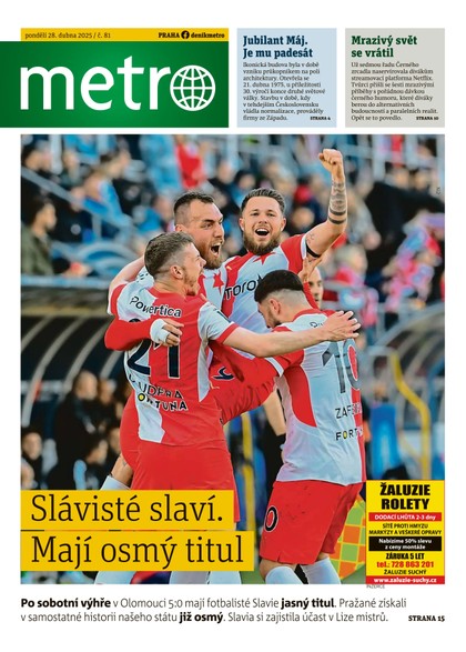 E-magazín METRO - 28.04.2025 - MAFRA, a.s.