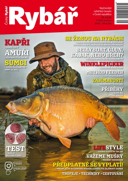 E-magazín Český rybář 5/2025 - Český rybář, s. r. o.