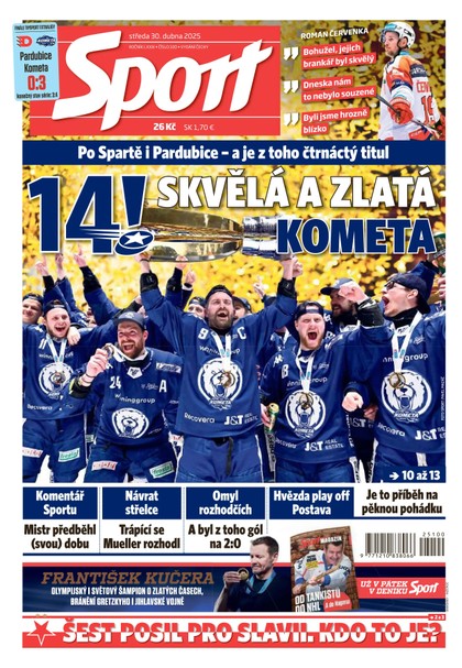 E-magazín Sport - 30.04.2025 - CZECH NEWS CENTER a. s.