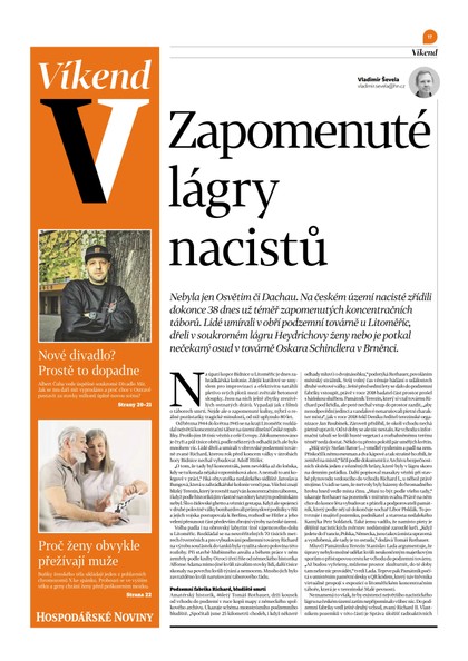 E-magazín HN 084 - 2.5.2025 Víkend - Economia, a.s.