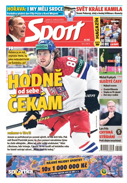 E-magazín Sport - 02.05.2025 - CZECH NEWS CENTER a. s.