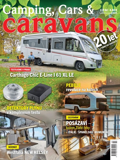 E-magazín Camping, Cars & Caravans 3/2025 - EEZY Publishing