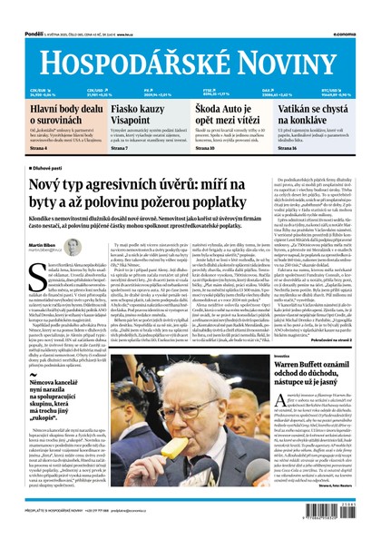 E-magazín HN 085 - 5.5.2025 - Economia, a.s.