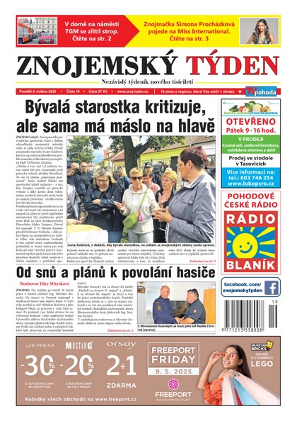E-magazín Znojemský týden 19/2025 - Znojemský týden