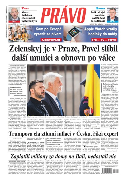 E-magazín Deník Právo - 5.5.2025 - Borgis, a.s.