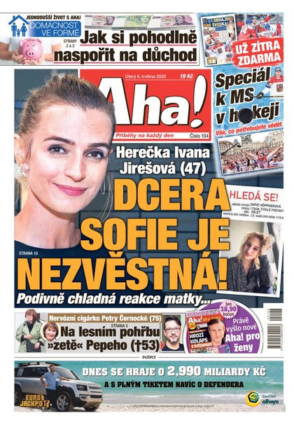 E-magazín AHA! - 06.05.2025 - CZECH NEWS CENTER a. s.