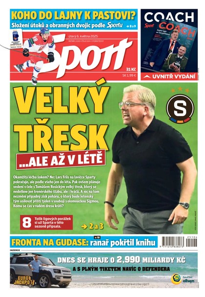 E-magazín Sport - 06.05.2025 - CZECH NEWS CENTER a. s.