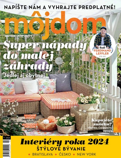 E-magazín Môj dom 2025 05 - JAGA GROUP, s.r.o. 