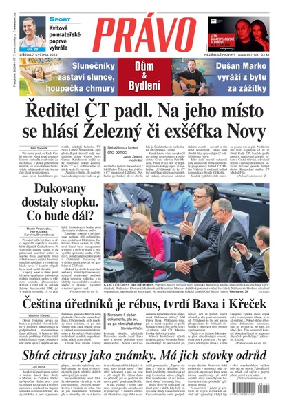 E-magazín Deník Právo - 7.5.2025 - Borgis, a.s.