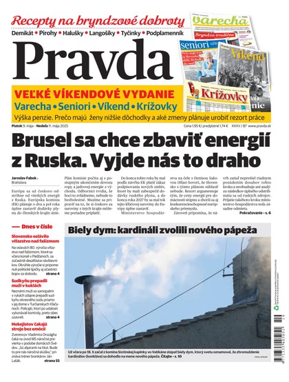 E-magazín Denník Pravda 9. 5. 2025 - OUR MEDIA SR a. s.