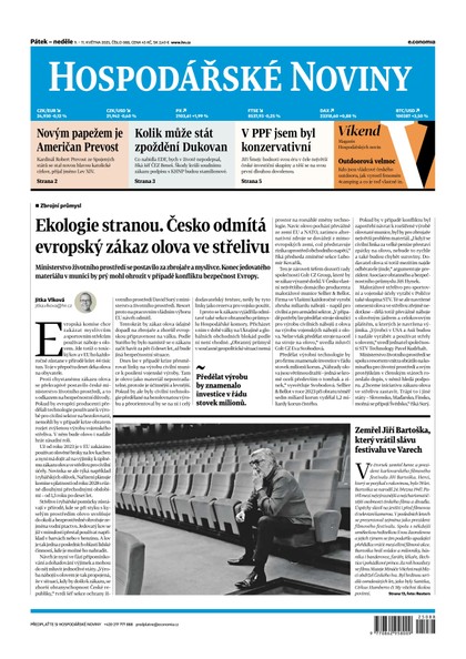 E-magazín HN 088 - 9.5.2025 - Economia, a.s.