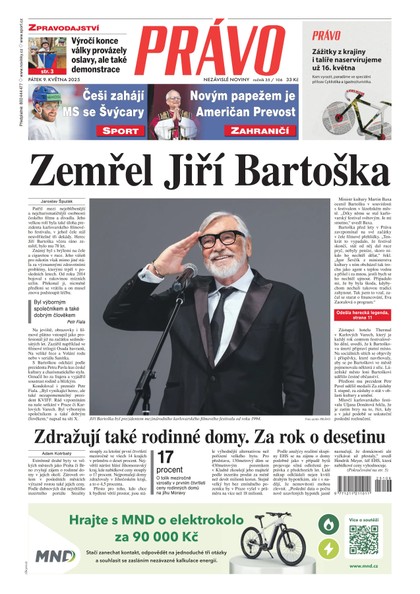 E-magazín Deník Právo - 9.5.2025 - Borgis, a.s.