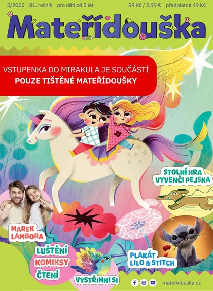 E-magazín Mateřídouška - 5/2025 - CZECH NEWS CENTER a. s.