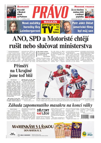 E-magazín Deník Právo - 10.5.2025 - Borgis, a.s.