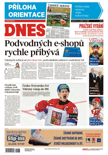 E-magazín MF DNES - 10.05.2025 - MAFRA, a.s.