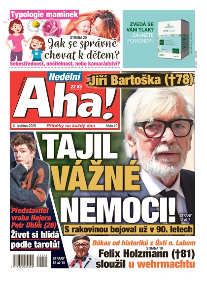 E-magazín NEDĚLNÍ AHA! - 11.05.2025 - CZECH NEWS CENTER a. s.