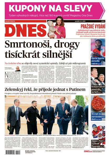 E-magazín MF DNES - 12.05.2025 - MAFRA, a.s.