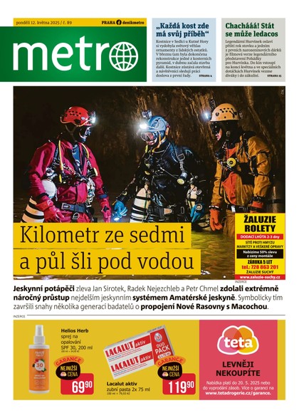 E-magazín METRO - 12.05.2025 - MAFRA, a.s.