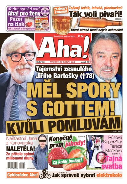 E-magazín AHA! - 12.05.2025 - CZECH NEWS CENTER a. s.