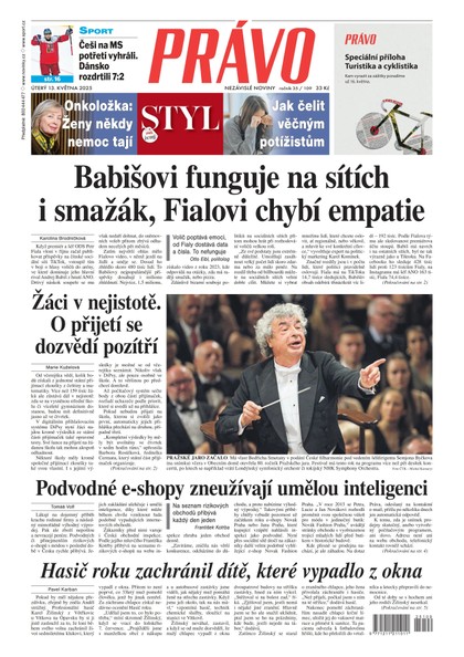 E-magazín Deník Právo - 13.5.2025 - Borgis, a.s.